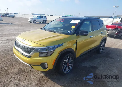 2021 Kia Seltos Sx Turbo из США, поврежденный, VIN KNDETCA24M7215179